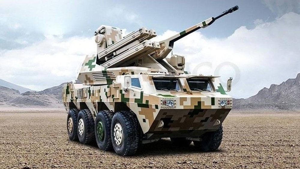 NORINCO Launches LD35, Armed with Cannon, Missiles and Laser